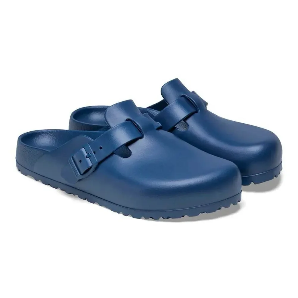 Birkenstock Boston EVA Men’s 12 EU 45 Navy Clogs Lightweight New No Box